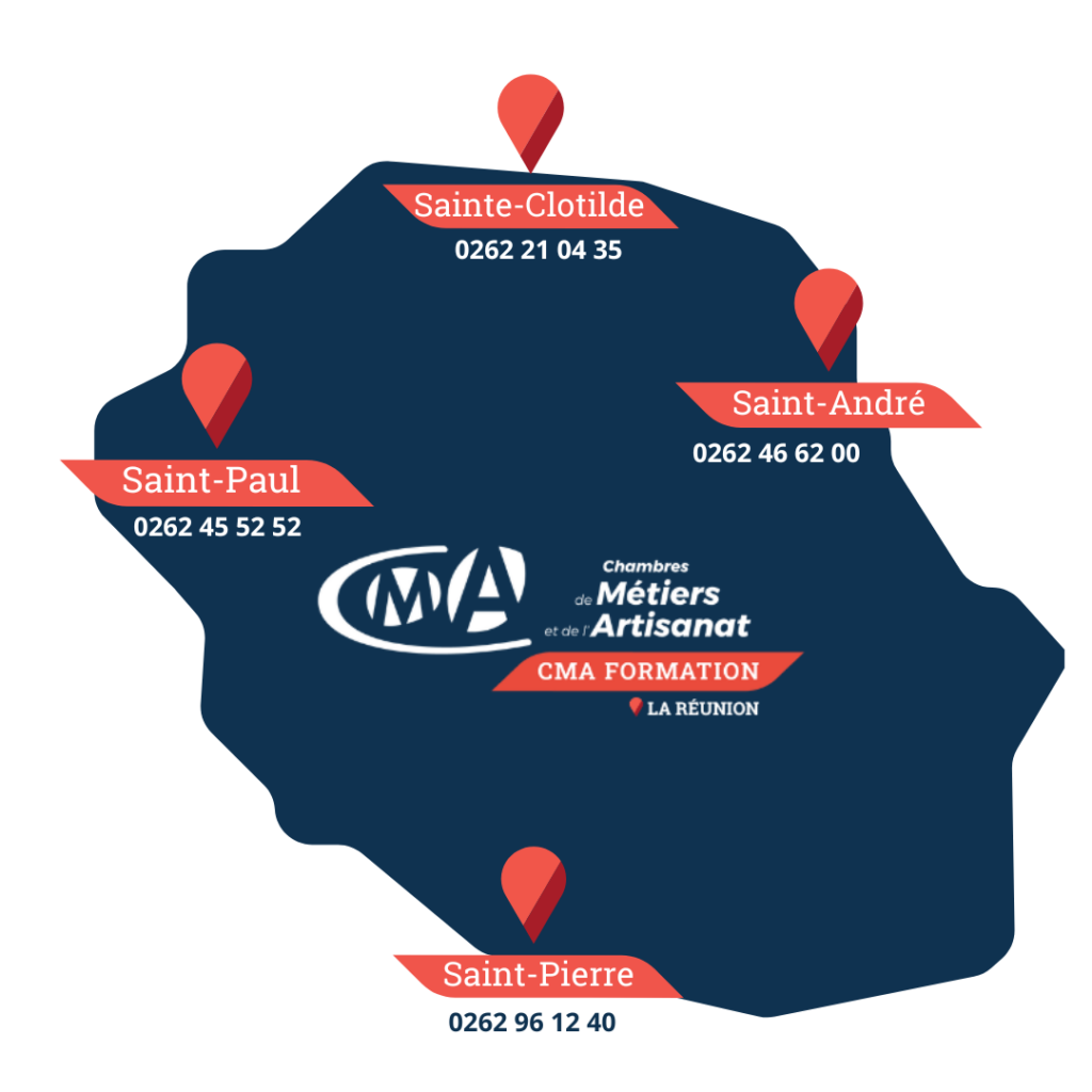 carte centres de formation CMAR