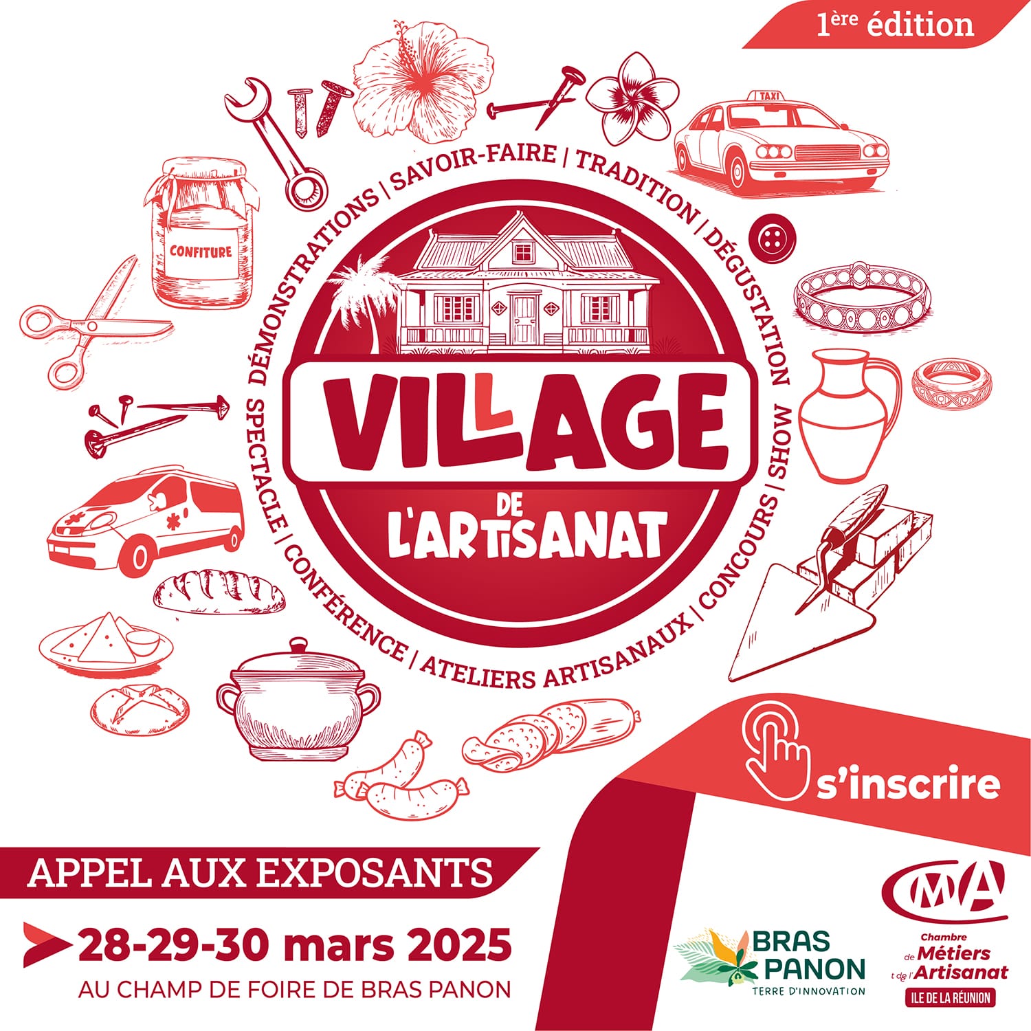 BANNIÈRE Le village de l'artisanat 2025_mobile