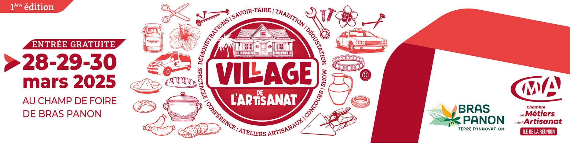 BANNIÈRE Le village de l'artisanat 2025