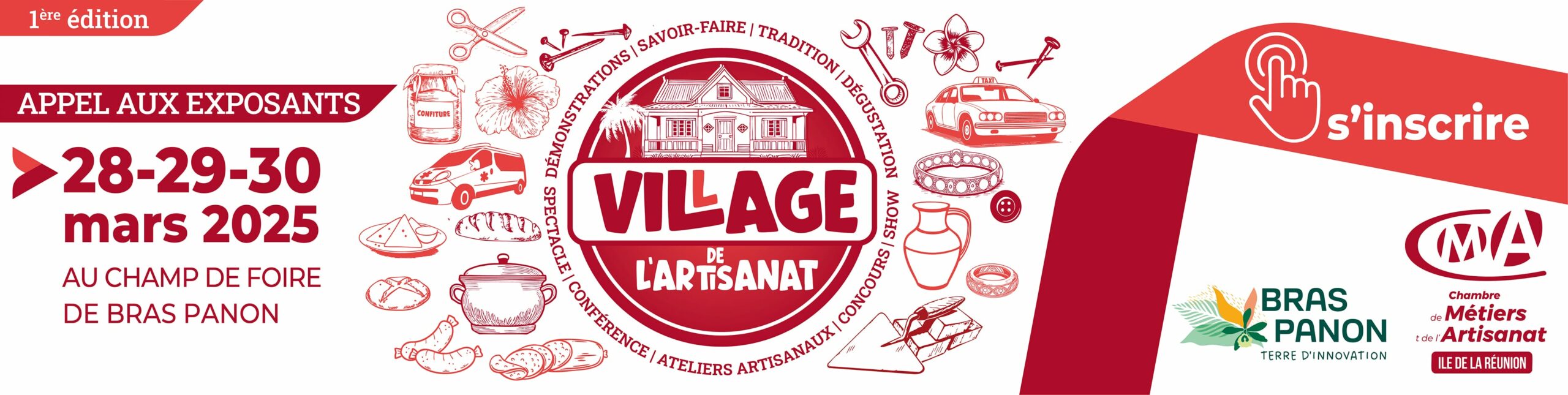 BANNIÈRE Le village de l'artisanat 2025